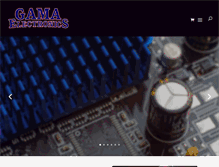 Tablet Screenshot of gamainc.com